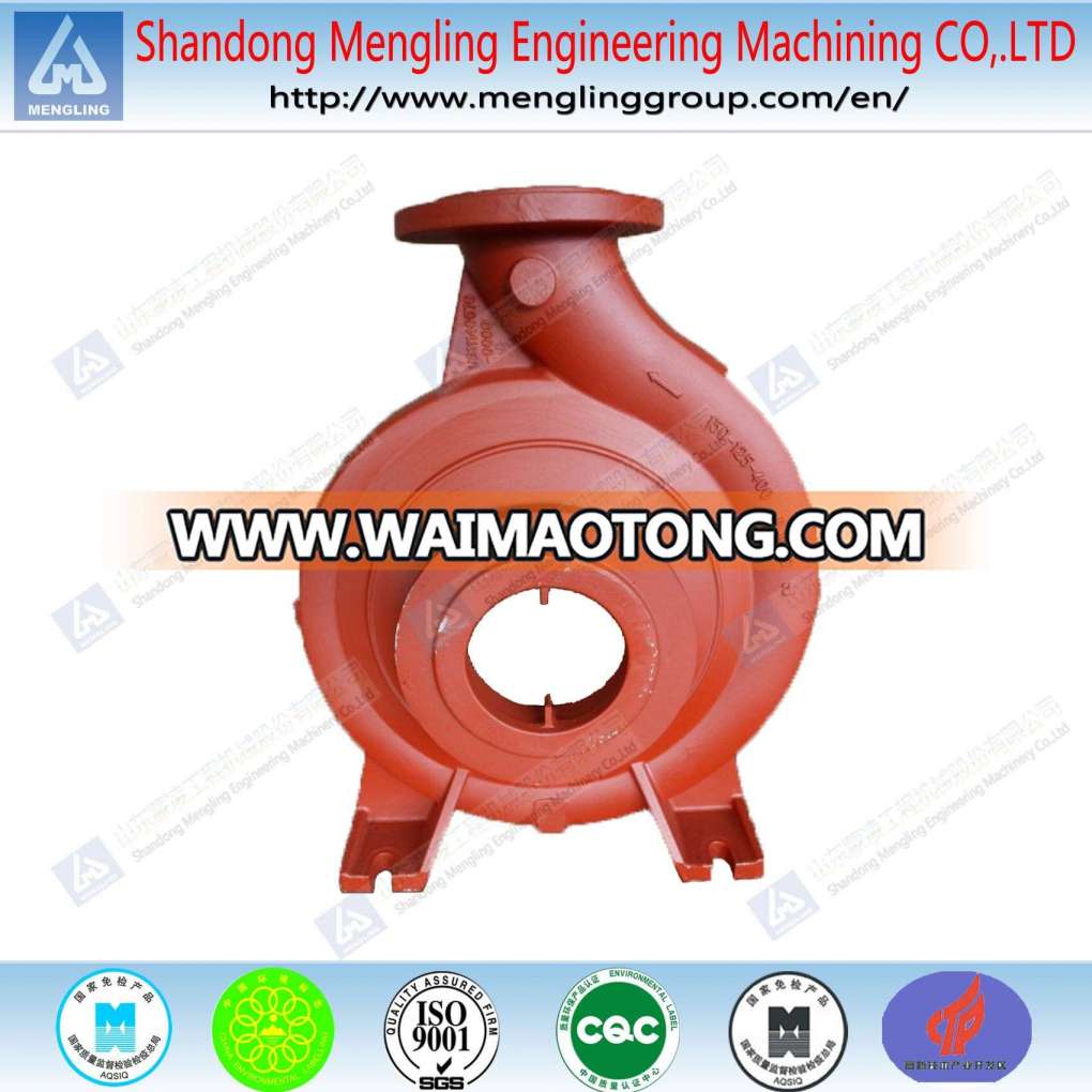 Cast Iron Products Casting Pump Casing