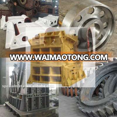 customized cast crusher spare parts